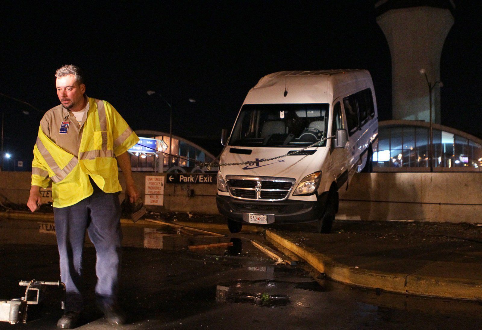 Tornado hits Lambert International